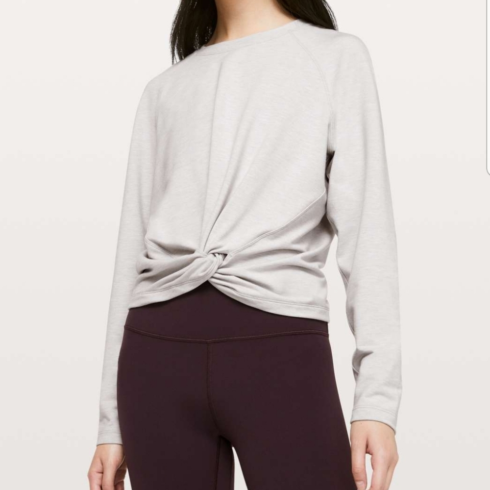 Lululemon Tuck and Gather Pullover